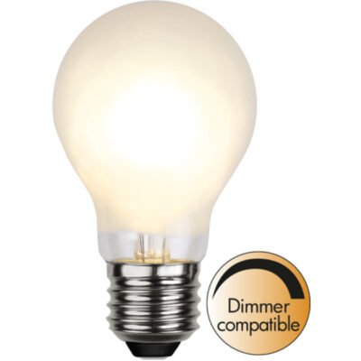 LED żarówka girlanda A60 FROSTED DIM, 4W / 2700K / E27  