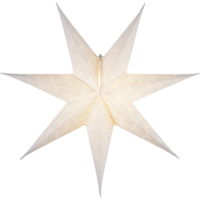 Papierowa gwiazda DECORUS WHITE 63CM  