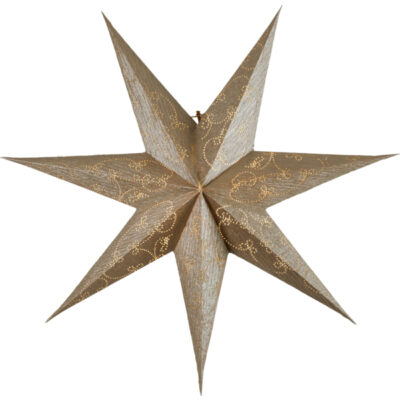 Papierowa gwiazda DECORUS GOLD 63CM  